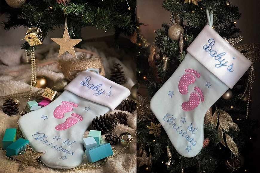 Baby's first Christmas stocking Baby's first Christmas stocking